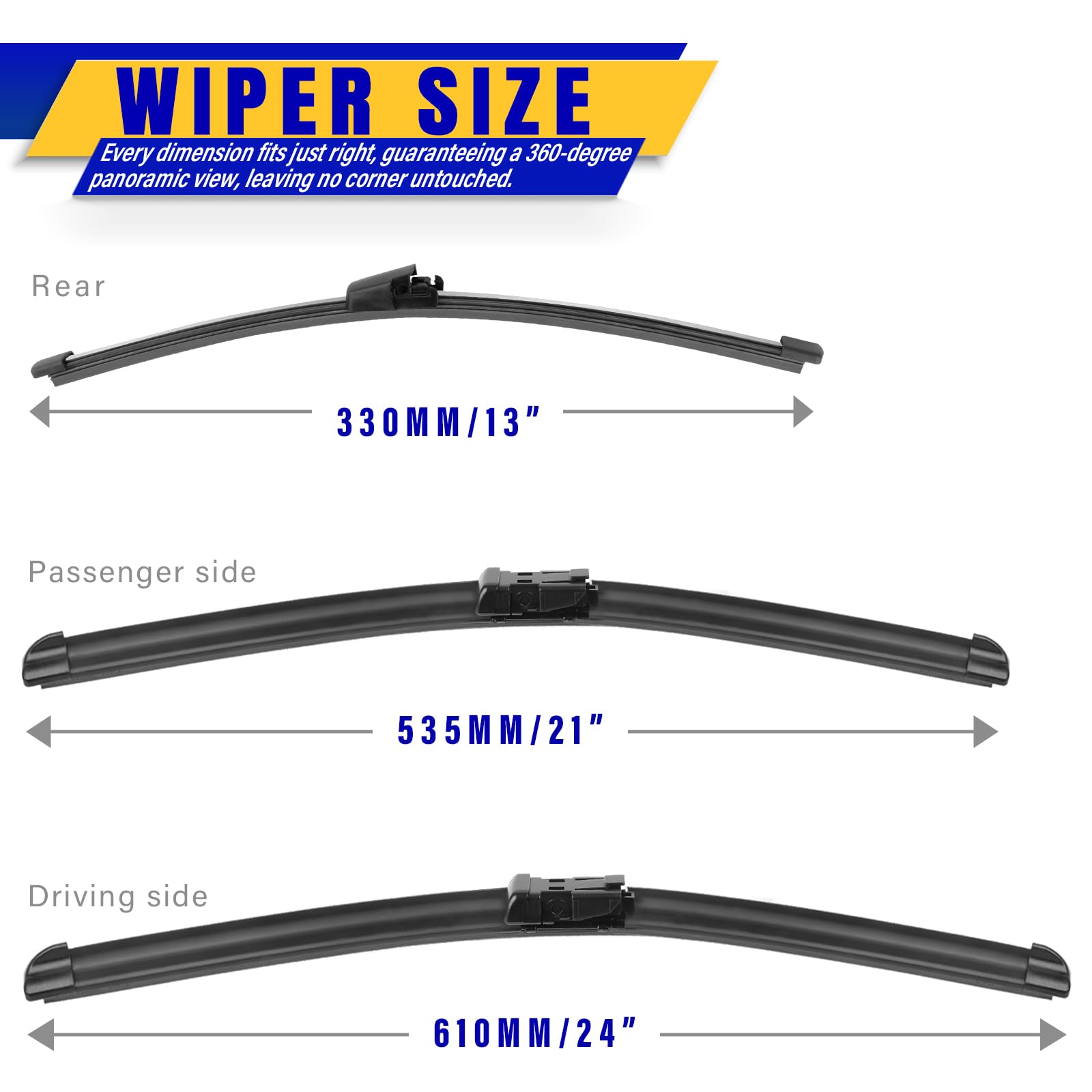 Rooppa close-up of rubber edge illustrating smooth, streak-free wiping