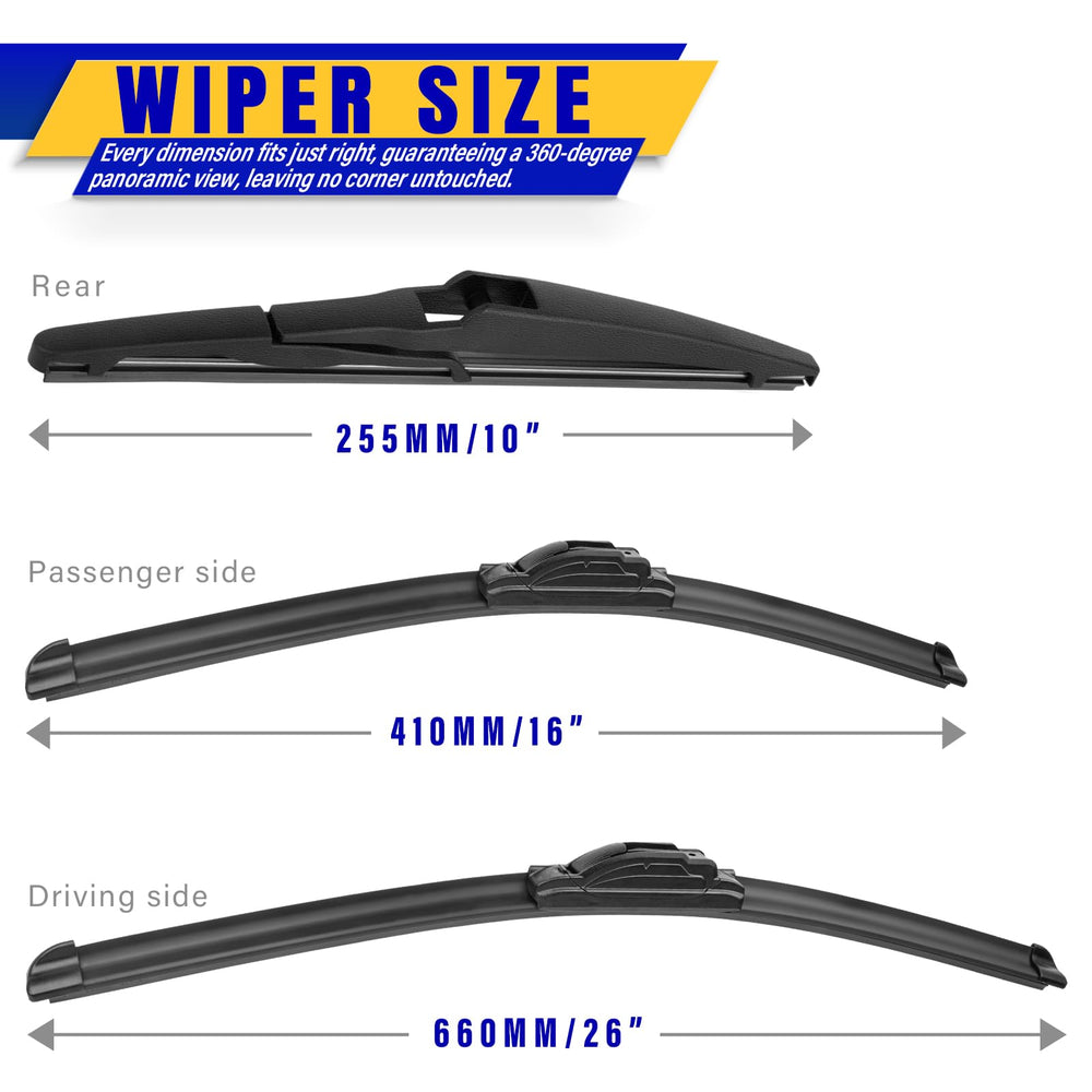 Rooppa close-up of rubber edge showing smooth streak-minimizing wipe