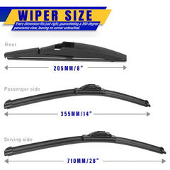 Rooppa close-up of rubber wiping edge showing smooth contact and reduced streaking