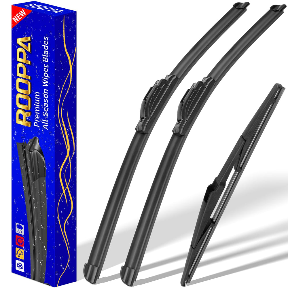 Rooppa front packaging showing three blades and fitment details for quick purchase benefit