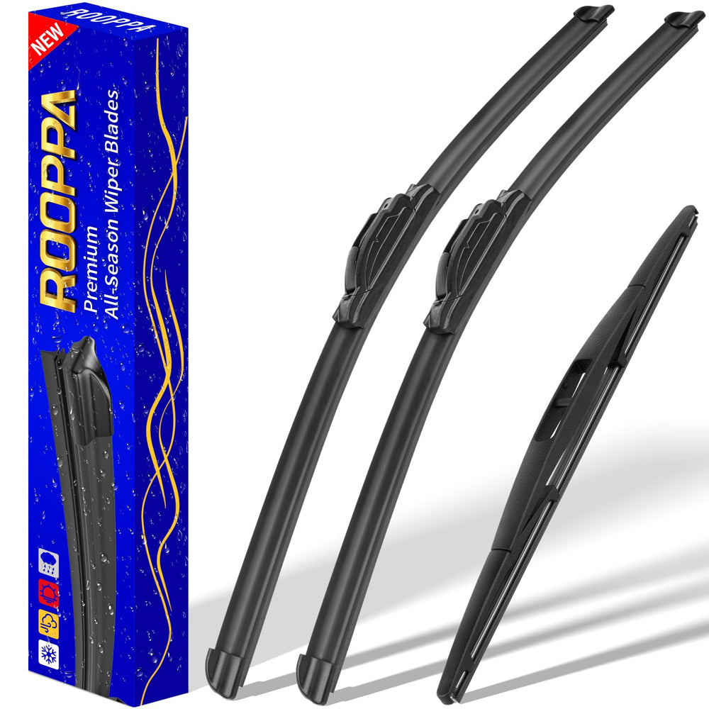 Rooppa front packaging showing complete 28"+14"+14" kit and easy fit benefit