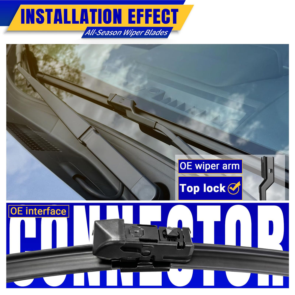 Rooppa 17-inch blade label detail highlighting fitment for Subaru Forester for correct replacement
