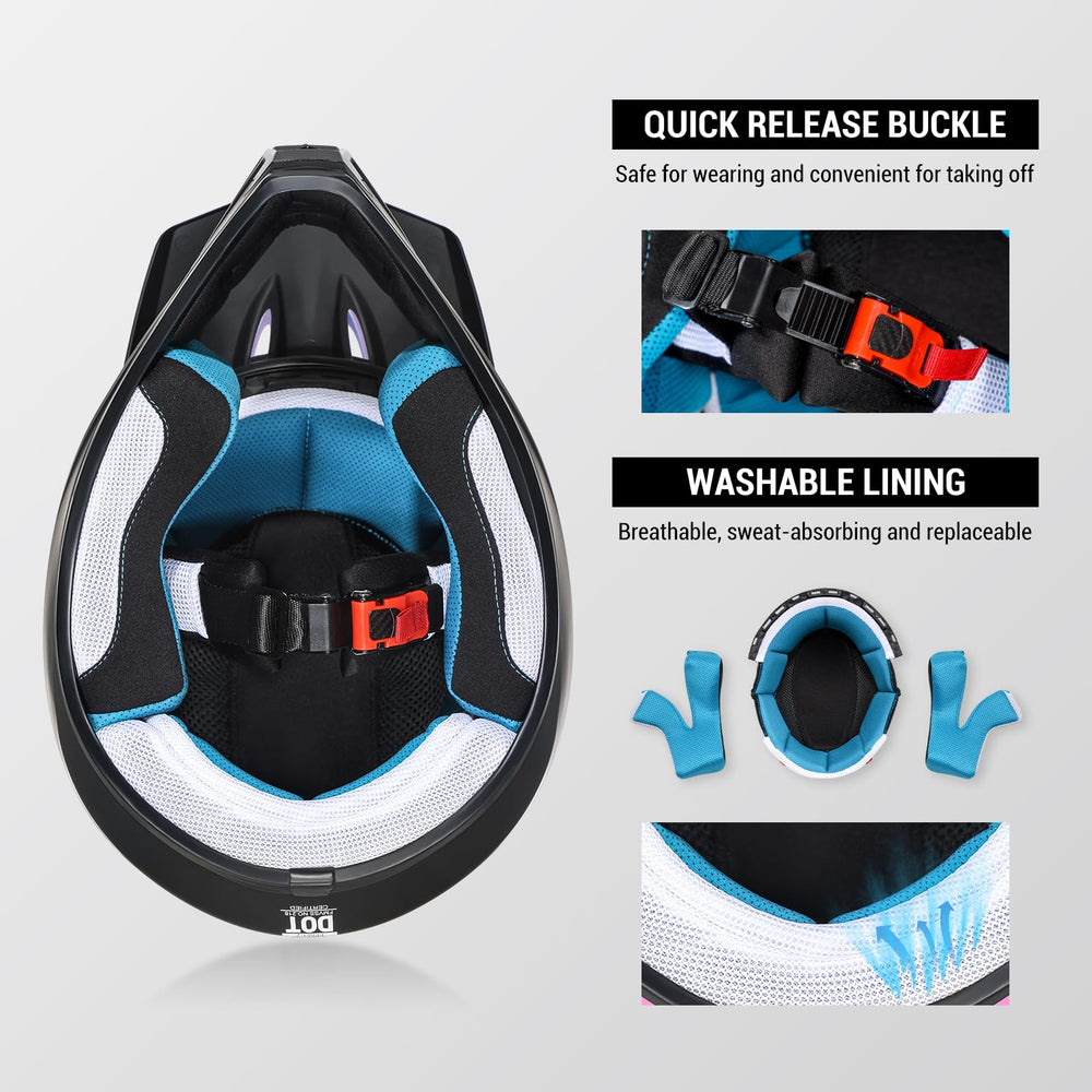 Roozo anti-fog goggles close-up ensuring clear vision and safety