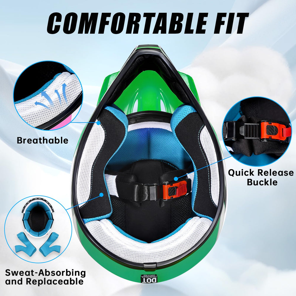 ROOZO goggles anti-fog lens showing clear vision and fog prevention benefit