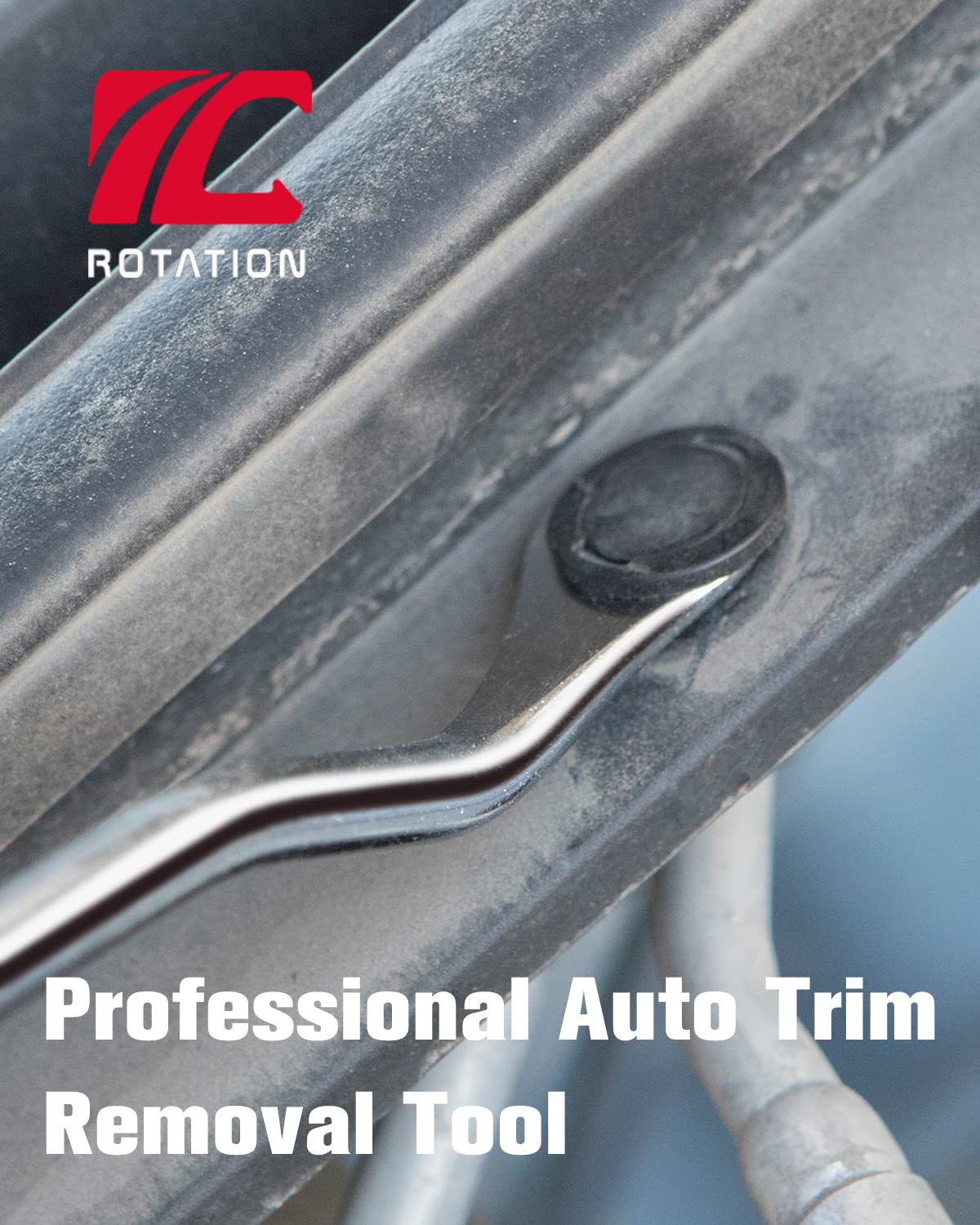 ROTATION tools removing a door panel demonstrating damage-free trim removal