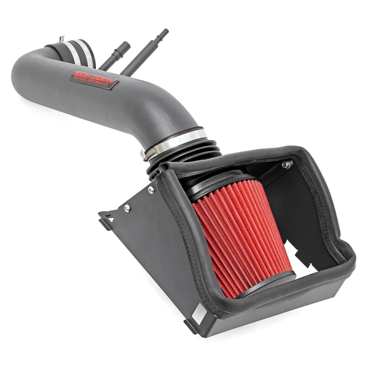 Rough Country front assembly showing intake and hardware, improves airflow