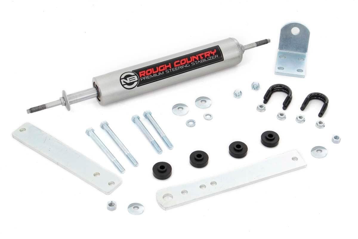 Rough Country N3 installed on Bronco demonstrating improved steering stability and control