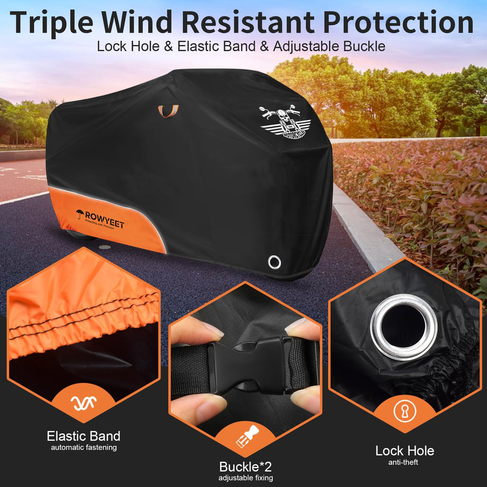 ROWYEET compact storage bag fits folded cover for easy transport