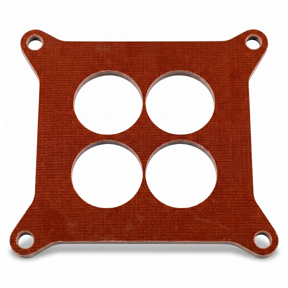 RoyalAir front view of spacer showing four-hole layout and secure fit benefit