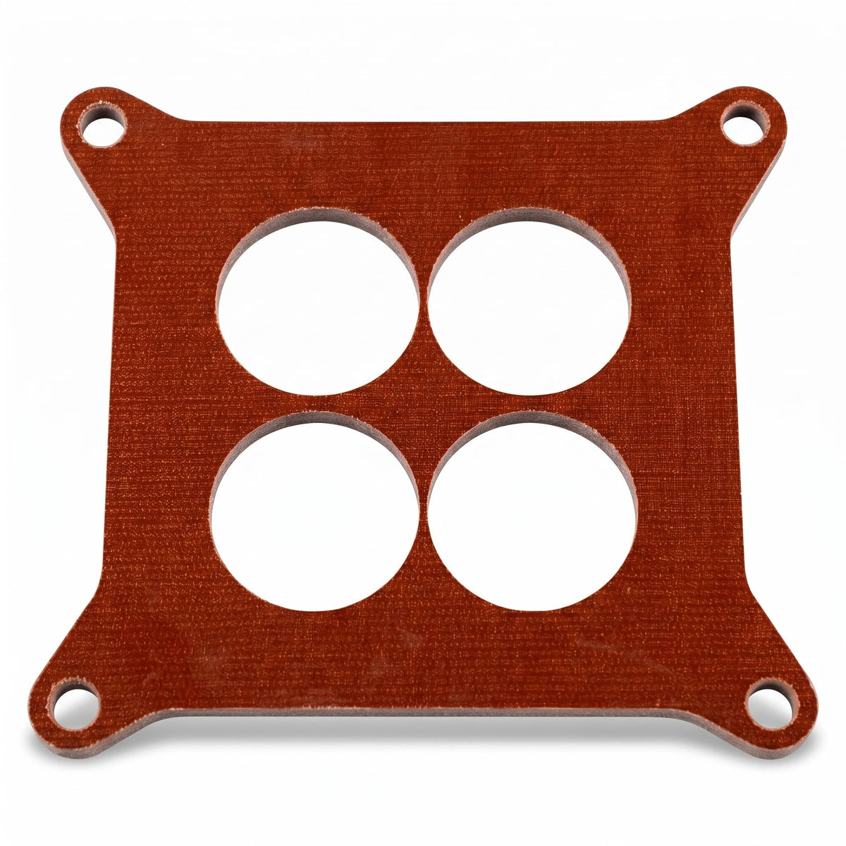 RoyalAir front view of spacer showing four-hole layout and secure fit benefit