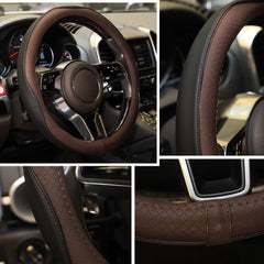Rsept Gomass installed on steering wheel demonstrating snug full-surround protection benefit