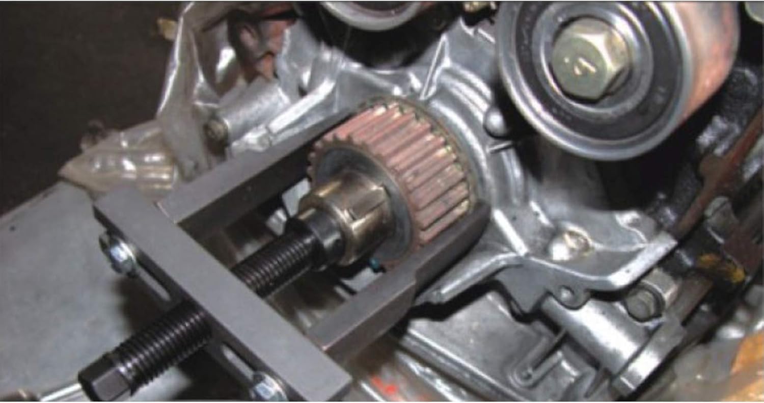 RSYEKU puller beside ruler showing 30–90mm range for accurate size reference
