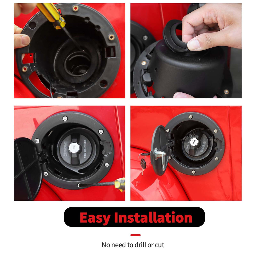 RT-TCZ installed on 2007–2017 Jeep Wrangler JK showing protected fuel area