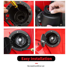 RT-TCZ installed on 2007–2017 Jeep Wrangler JK showing protected fuel area
