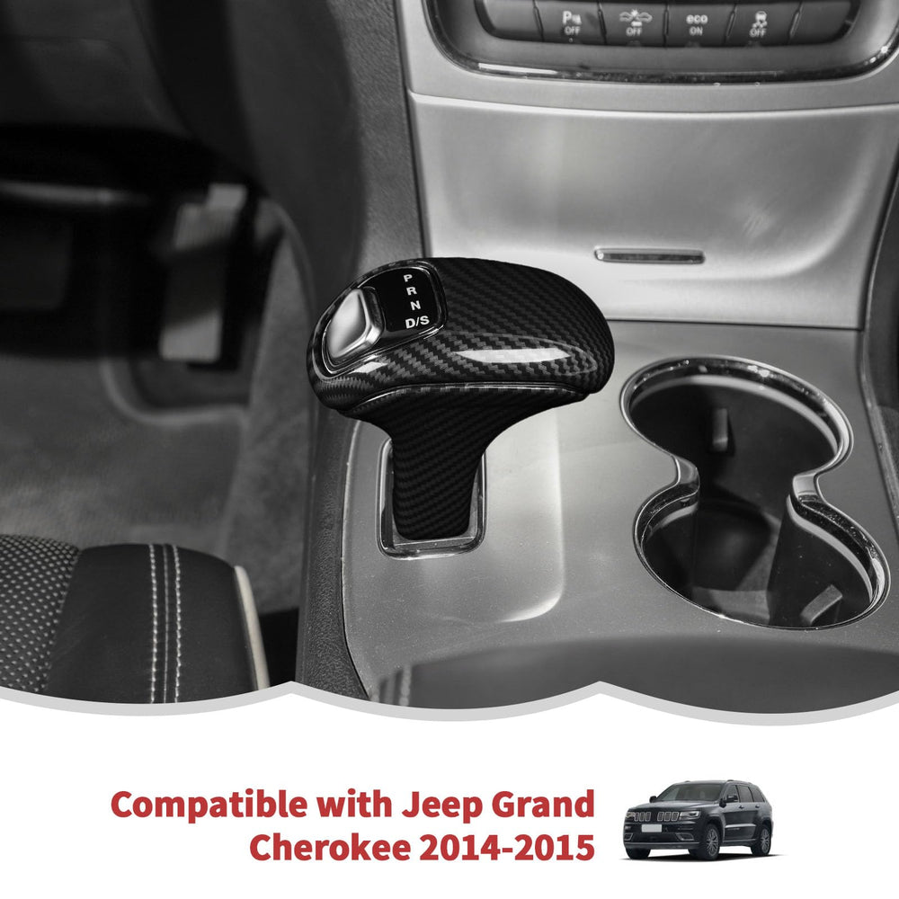 RT-TCZ lifestyle interior shot in Grand Cherokee showing upgraded cabin style