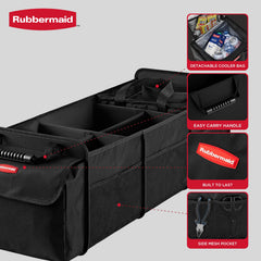 Rubbermaid removable leakproof cooler shown separately for portable cold storage
