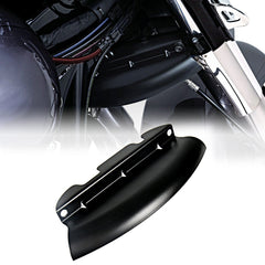 Rudyness front view lower wind deflector showing fit and reduced buffeting