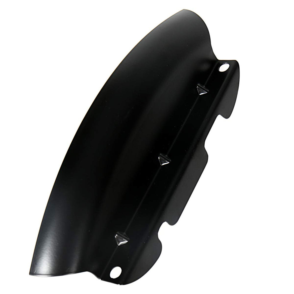 Rudyness label and black finish detail for low-profile OEM look