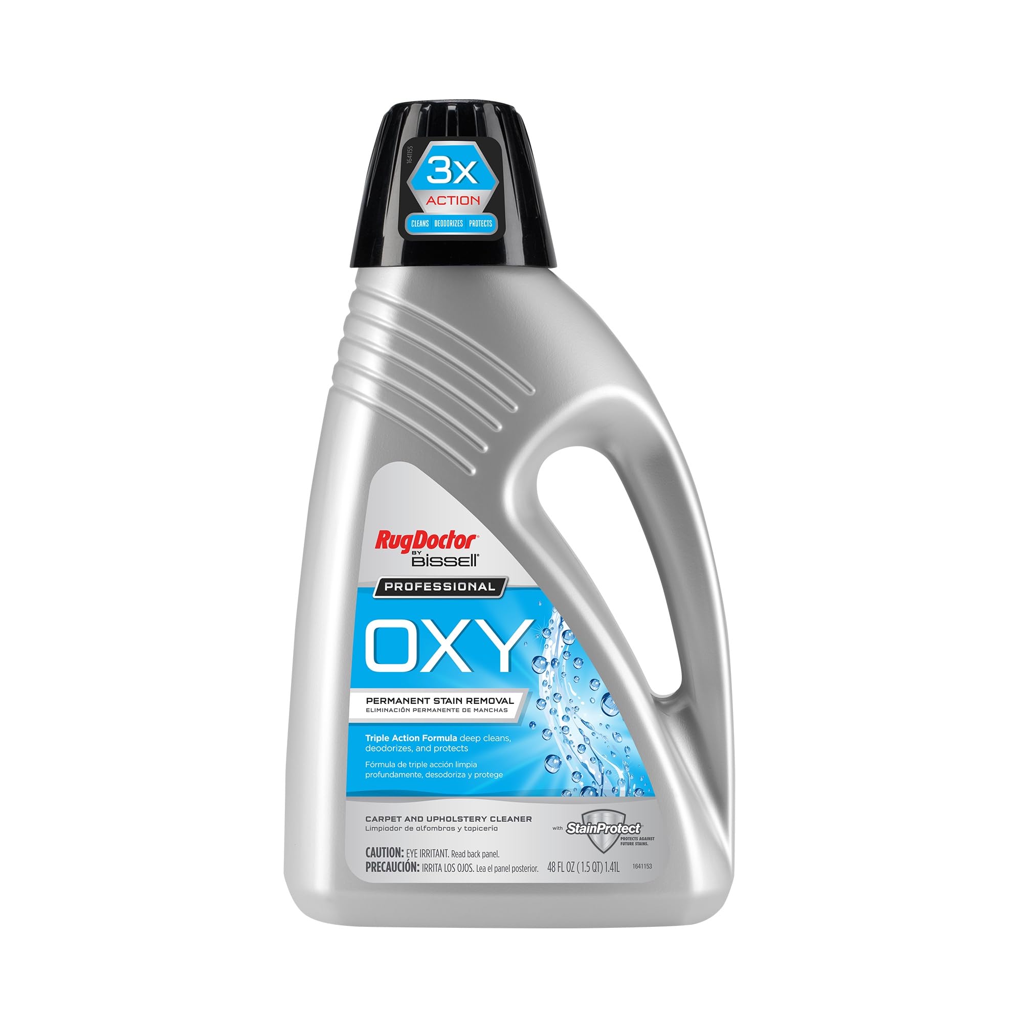 Rug Doctor bottle front label showing product name and strength benefit