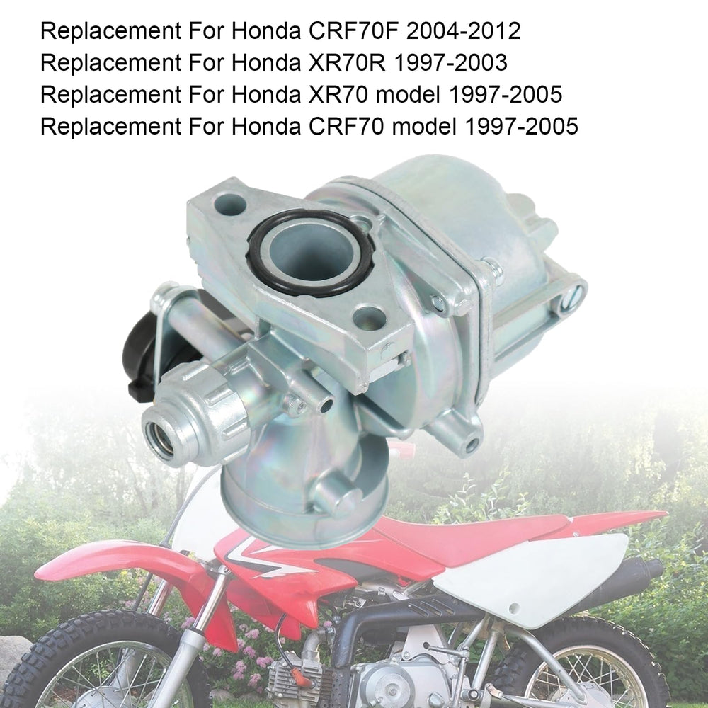 RUIANOMG carburetor side profile illustrating mounting points and ports benefit
