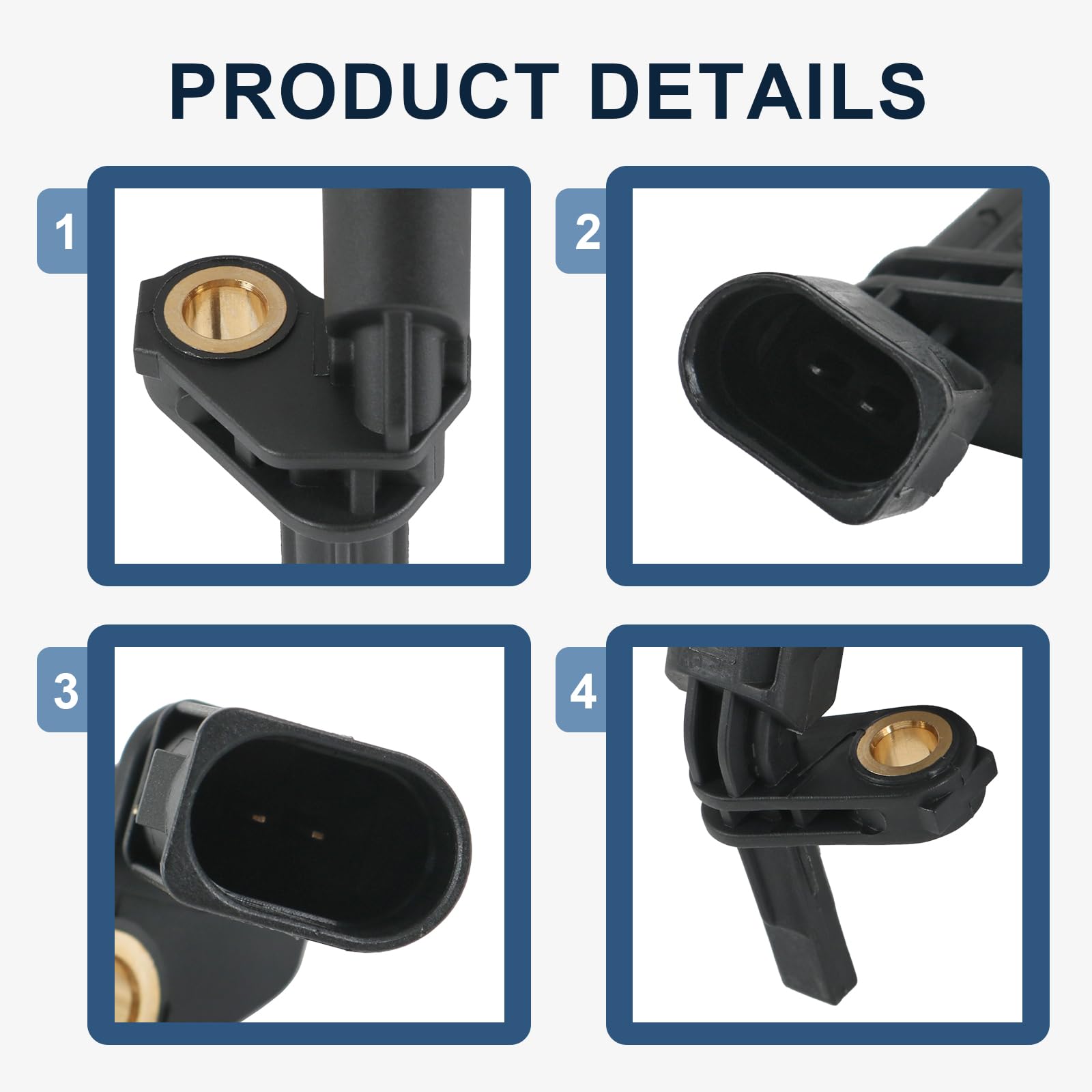 RUIANOMG rear sensor angled install view for straightforward replacement