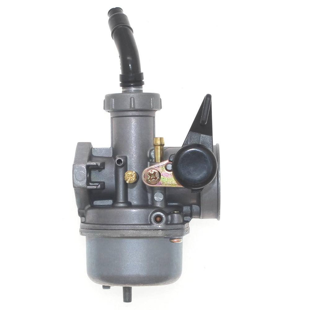 RUITONDA PZ22 installed on 125cc pit bike demonstrating improved throttle benefit