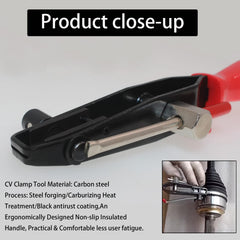 RUITONDA small and large stainless clamps arranged for size clarity