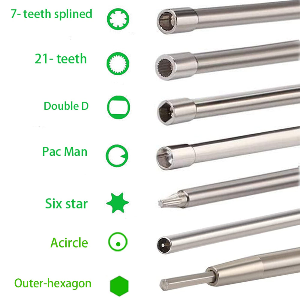 RUITONDA tool being used to adjust a string trimmer carburetor for smoother idle