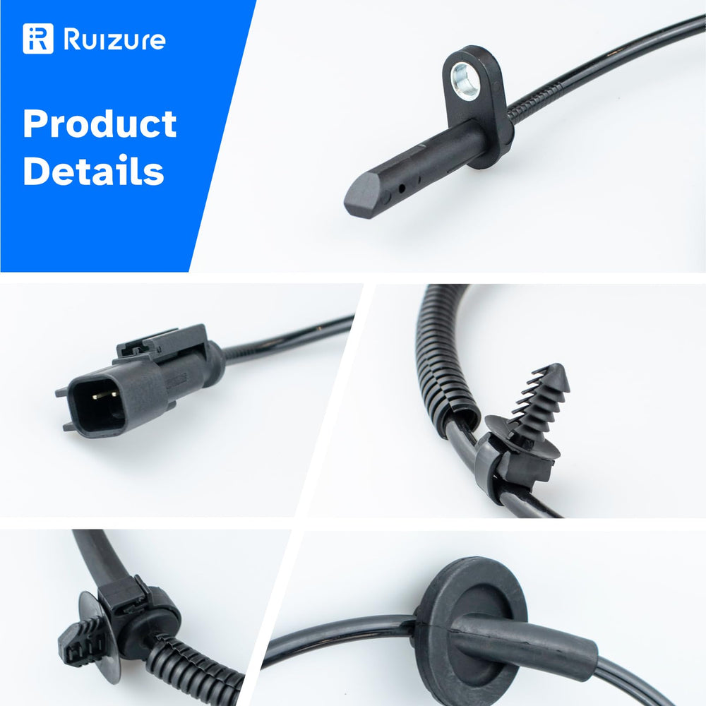 Ruizure sensor mounted on wheel hub showing accurate fit and stable performance