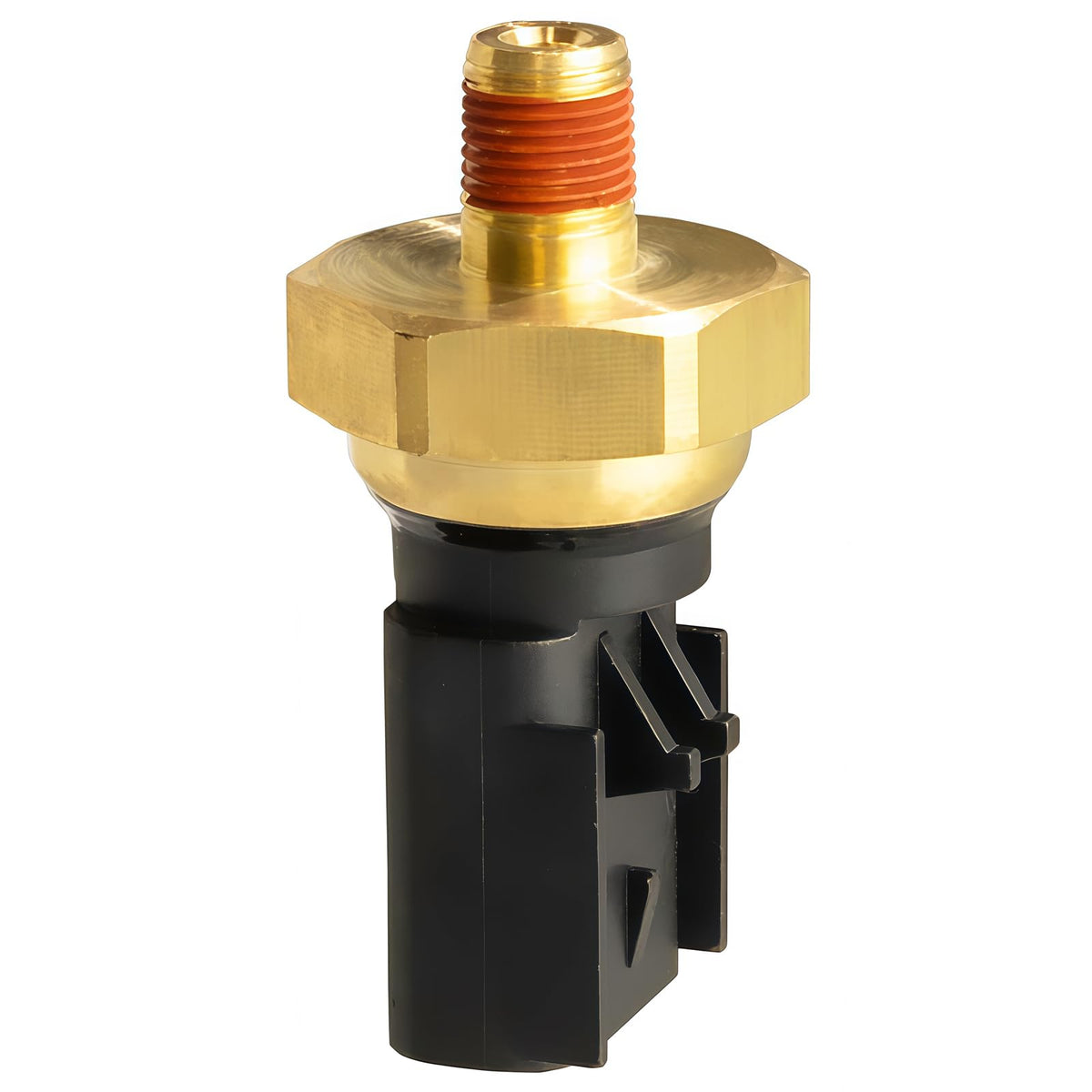 Ruizure front view of oil pressure sender showing compact housing and fitment benefit