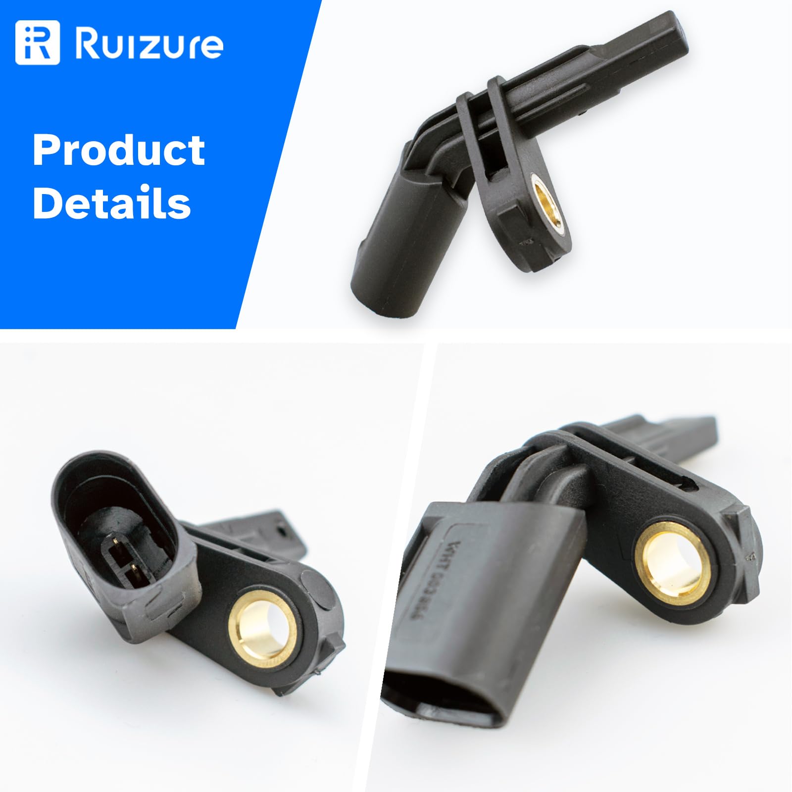 Ruizure sensor mounted on wheel hub illustrating correct placement and improved system function