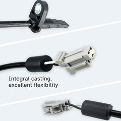 Ruizure sensor wiring length scale demonstrating correct reach benefit