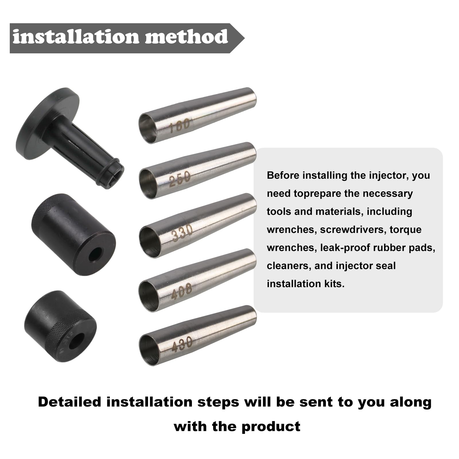 RULLINE installer tool detail pushing Teflon seal evenly for secure fit