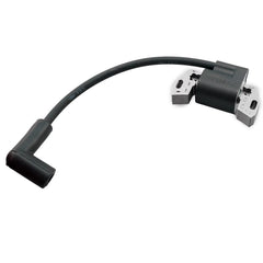 Ruma ignition coil front view showing mounting and terminals, improves reliable starts
