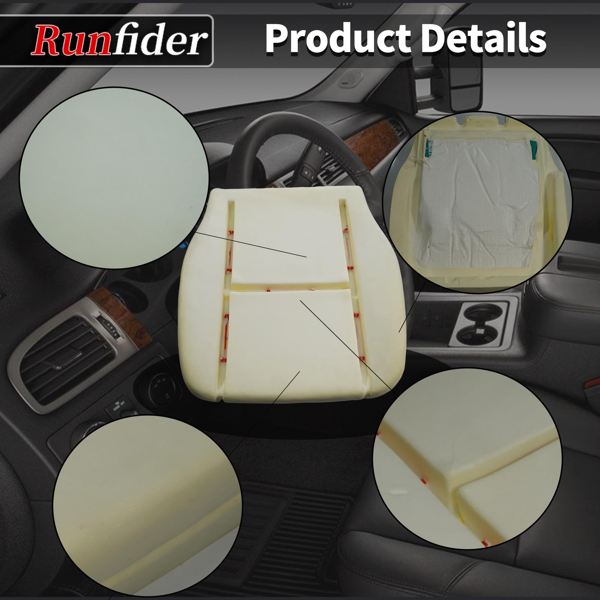 runfider unpacked foam expanding to shape illustrating quick recovery benefit