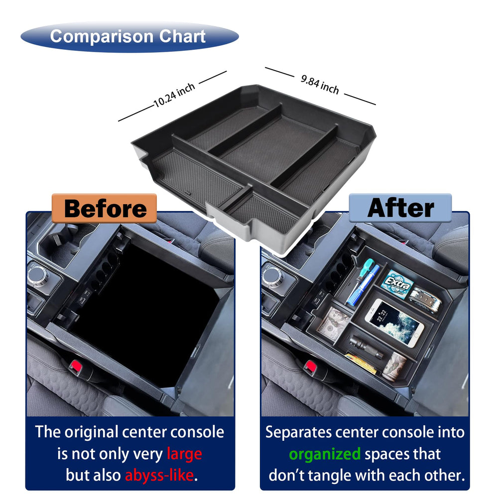 RUNROAD tray holding phone and wallet for quick reach and secure storage