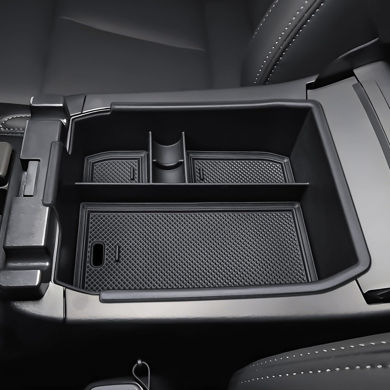 RUNROAD side profile showing contoured fit inside armrest for stability