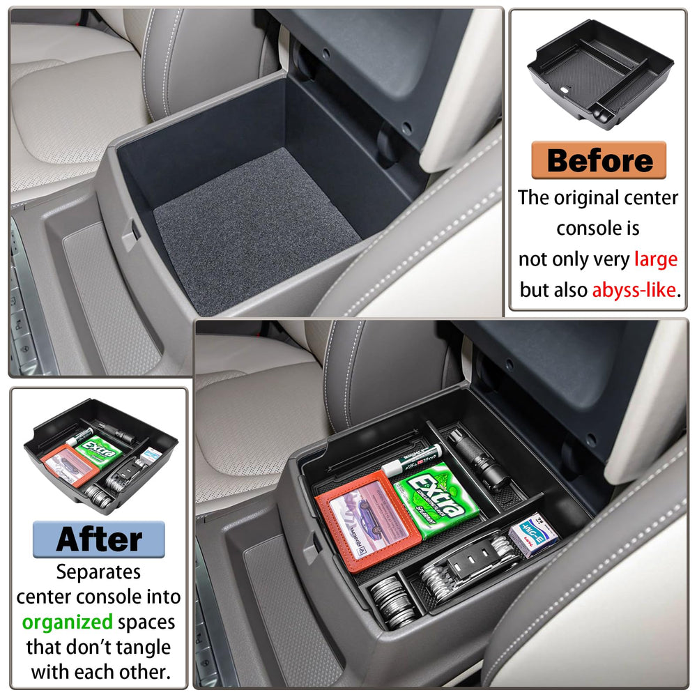 RUNROAD side profile dropped into Carnival armrest for easy tool-free installation