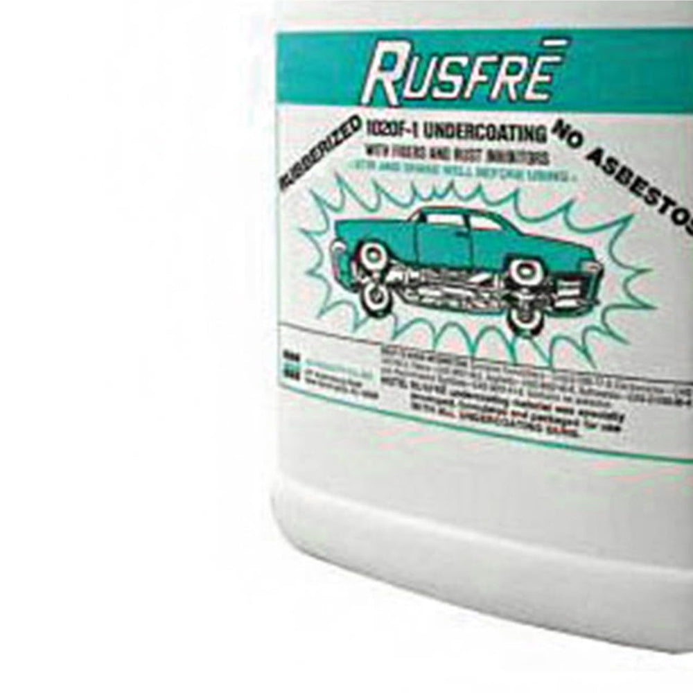 Rusfre RUS-1020F1 front view of one-gallon can showing label and size for product identification and storage benefit