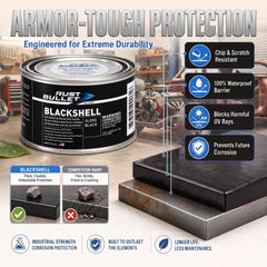 RUST BULLET being sprayed for precise coverage and professional protection