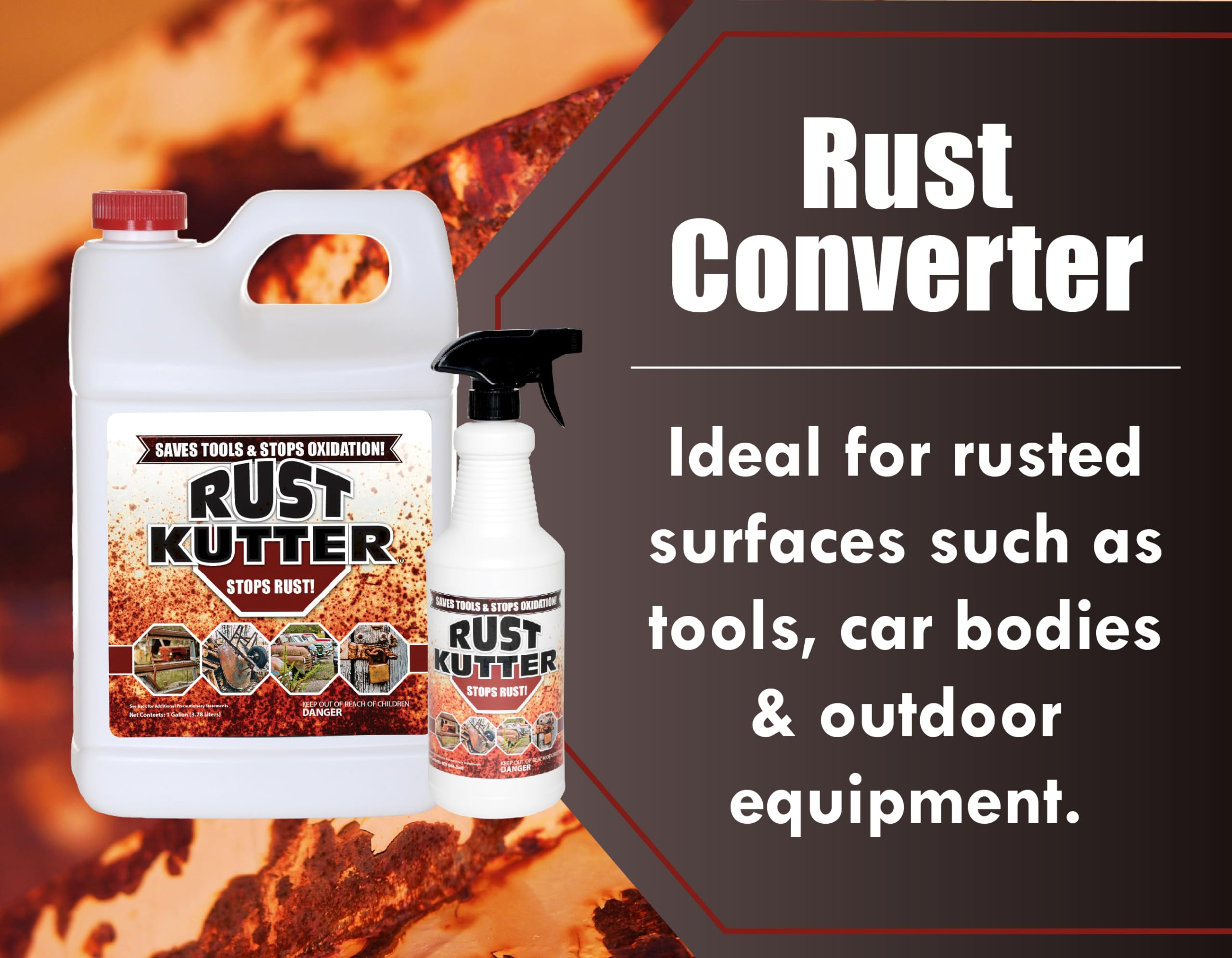 Rust Kutter close-up of liquid texture showing conversion action benefit