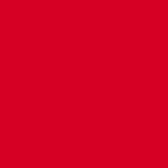 Rust-Oleum close-up of smooth cherry red finish demonstrating glossy coverage benefit