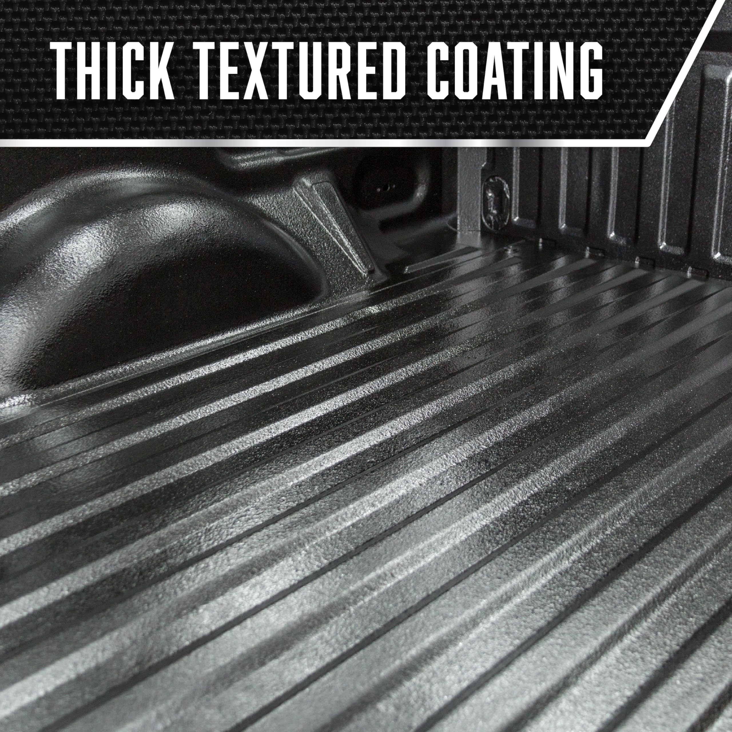 Rust-Oleum split image before and after illustrating concealed scratches