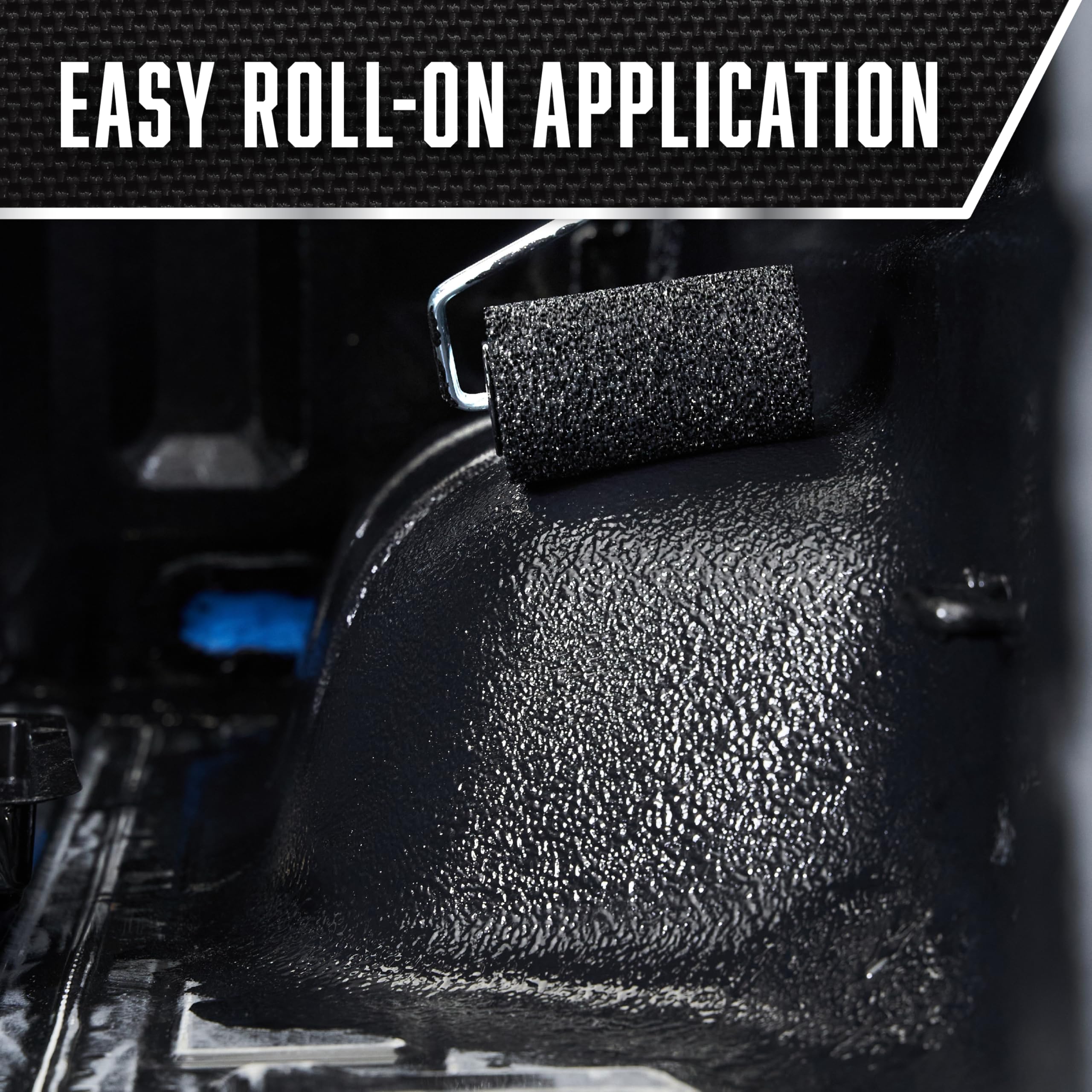 Rust-Oleum applied with roller demonstrating DIY-friendly application