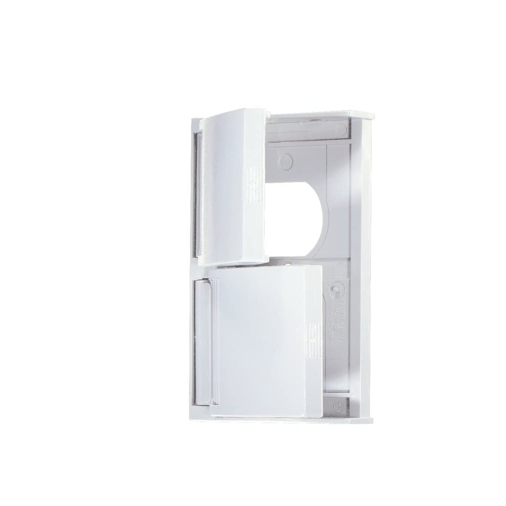 RV Designer E365 front view white cover plate shows clean finish and easy fit