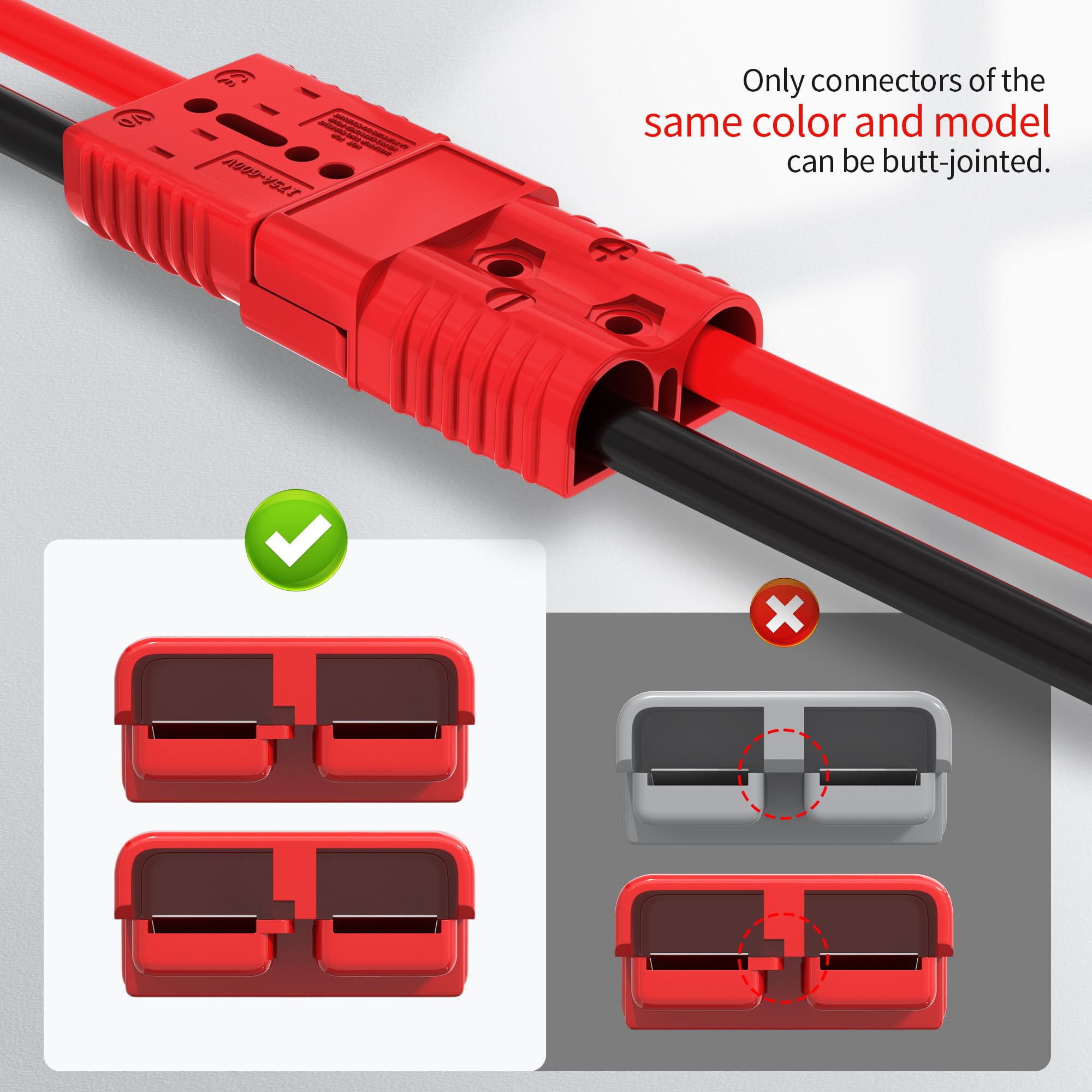 RVBOATPAT connector with heavy-gauge wires attached for fast serviceability