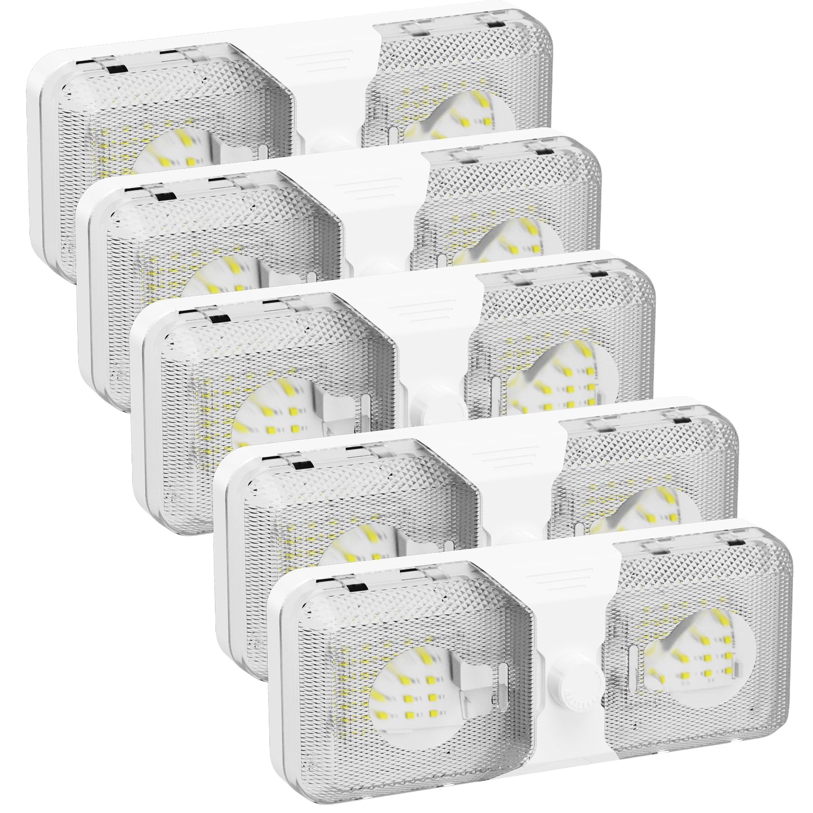 RVGUARD double dome front view showing low-profile fit and bright coverage