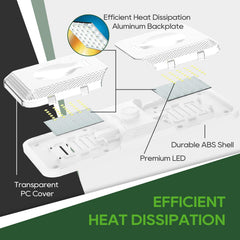 RVGUARD translucent cover closeup showing even light diffusion and clarity
