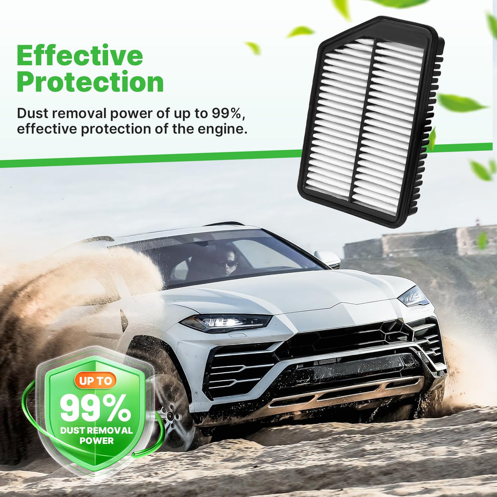 RVgolf cabin filter pleats close-up highlighting filtration for cleaner interior air