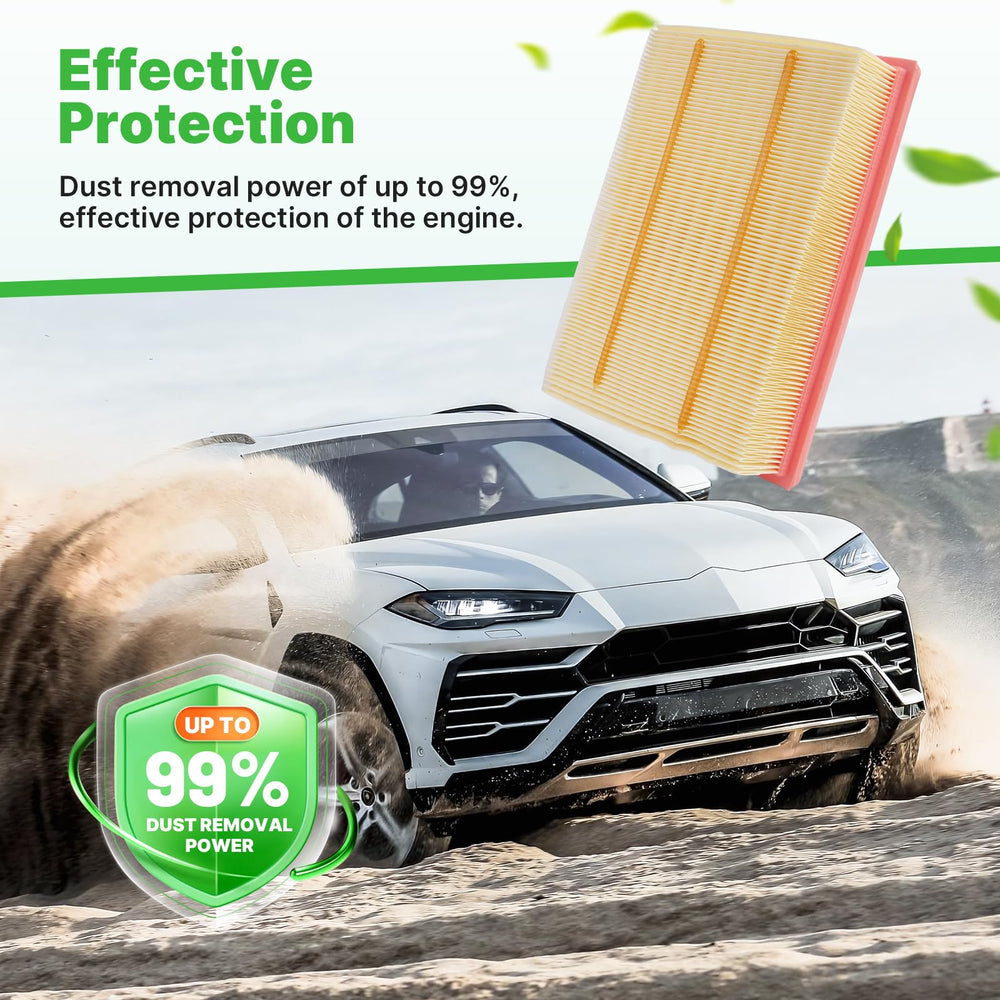 RVgolf cabin filter layers visible to capture dust pollen and odors